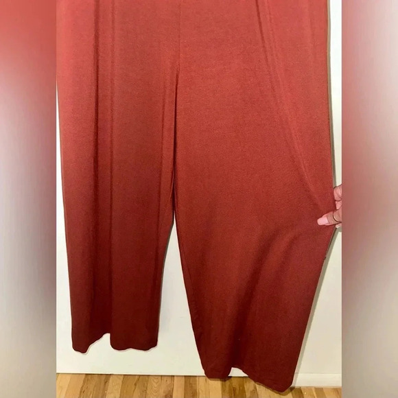 Old Navy Brown Knit Cami Wide Leg Jumpsuit Size L - Picture 4 of 7
